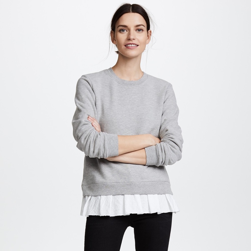 Clu Too Ruffled Sweatshirt